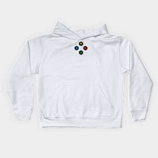 CONTROLLER BUTTON Kids Hoodie